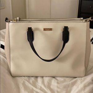 Kate spade tri colored tote